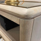 villa and house sofia 1 drawer side table sand detail