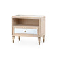 villa and house sofia 1 drawer side table sand