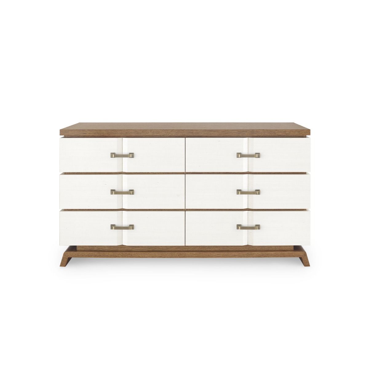 villa and housw tristan 6 drawer dresser front