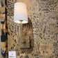 Halton Sconce Antiqued Brass Aluminum