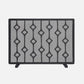 Webster Fireplace Screen Black Iron