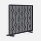 Webster Fireplace Screen Black Iron