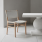 Percy Dining Chair White Leather
