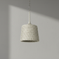 Wisteria Outdoor Chandelier Wicker Whitewash