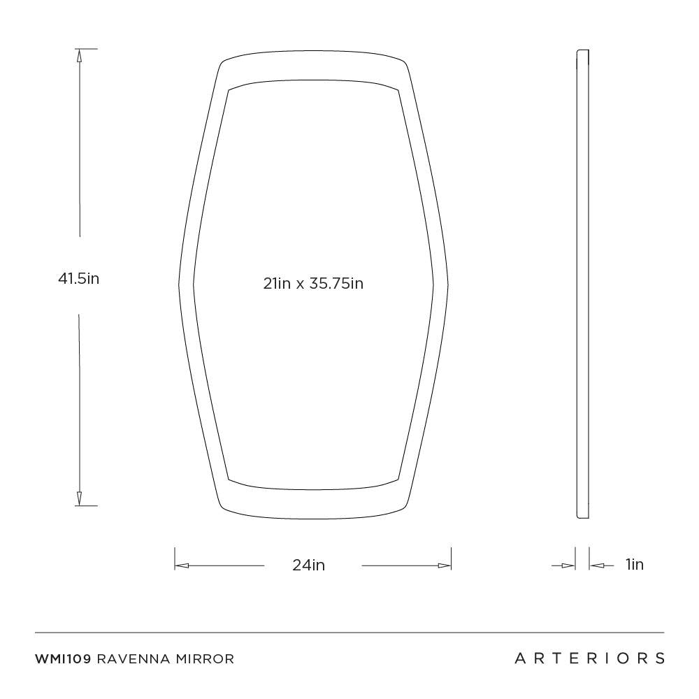 Ravenna Mirror Bone
