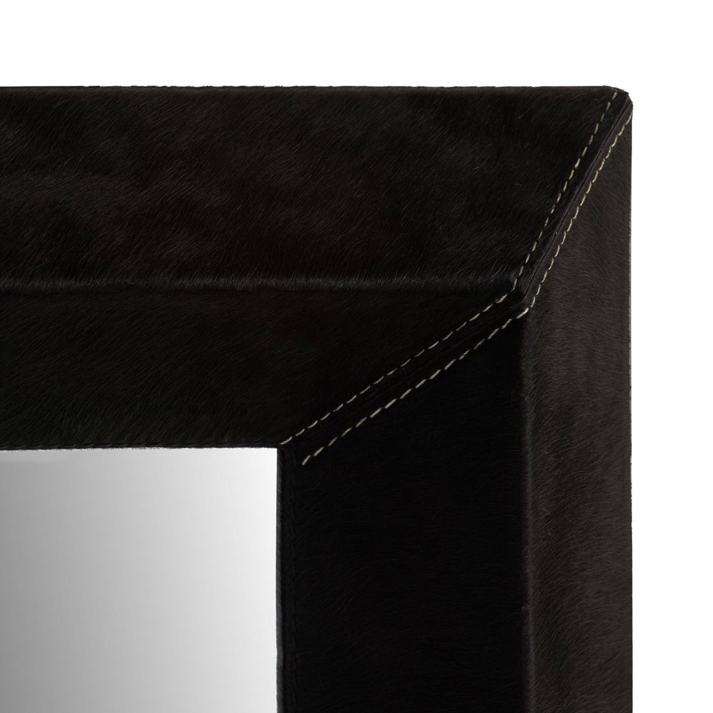 Nerone Mirror Black Hair on Hide