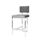 worlds away baylor counter stool nickel and grey velvet