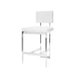 wolrds away baylor counter stool nickel and white vinyl