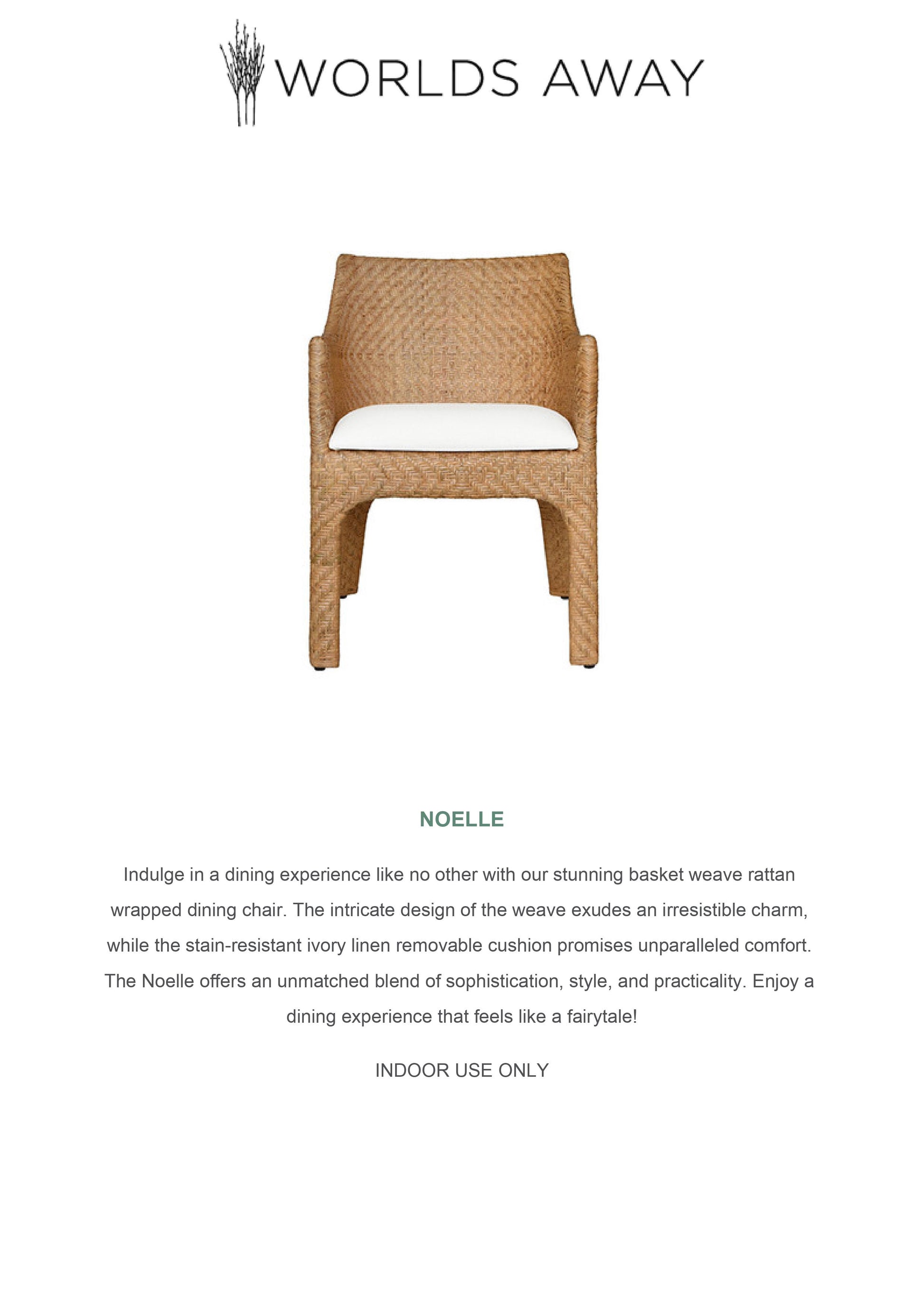 worlds away noelle chair rattan tearsheet