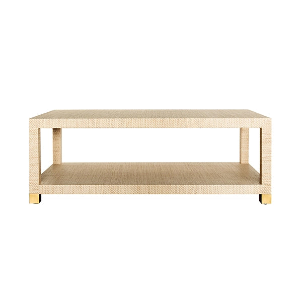 worlds away patricia coffee table natural