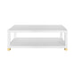 worlds away patricia coffee table white