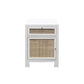 worlds away ruth one door cabinet lacuqer white