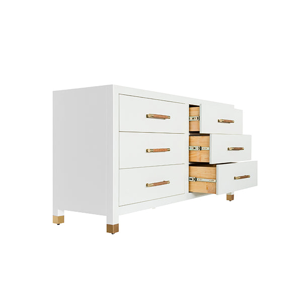 Worlds Away Winchester Chest Matte White Lacquer CLAYTON GRAY HOME Worlds Away Winchester Chest Matte White Lacquer CLAYTON GRAY HOME