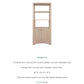 worlds away young etagere cerused oak tearsheet