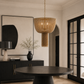 Yale Chandelier Aged Brass