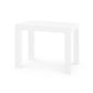 bungalow 5 parsons side table white