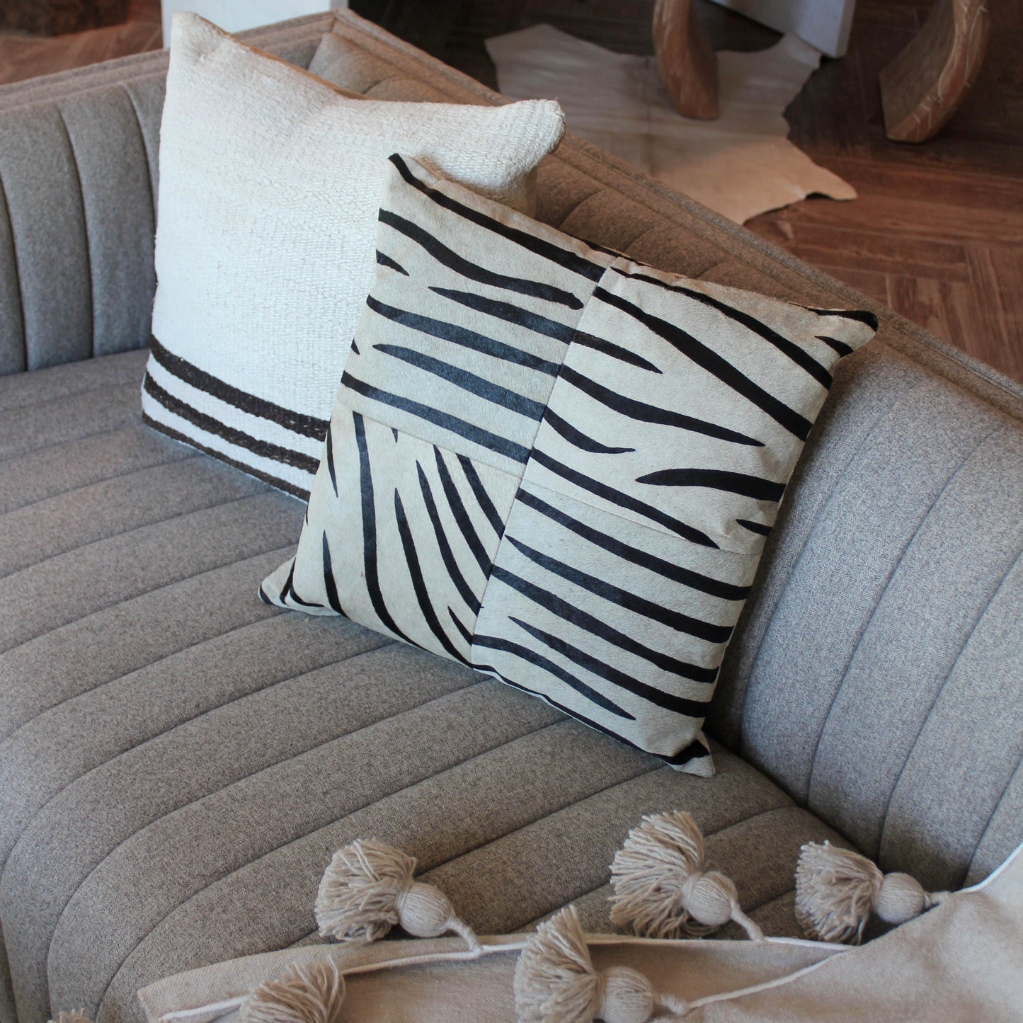 made goods linnea pillow set zebra