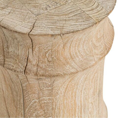 arteries home jesus stool table seating detail close up wood grain 6310