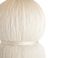 arteriors home tassel lamp white ivory closeup DK49938-757