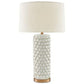 currey and company calla lily table lamp white ivory 