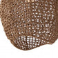 Arteriors Home Evers Pendant Seagrass Natural Hive shade detail