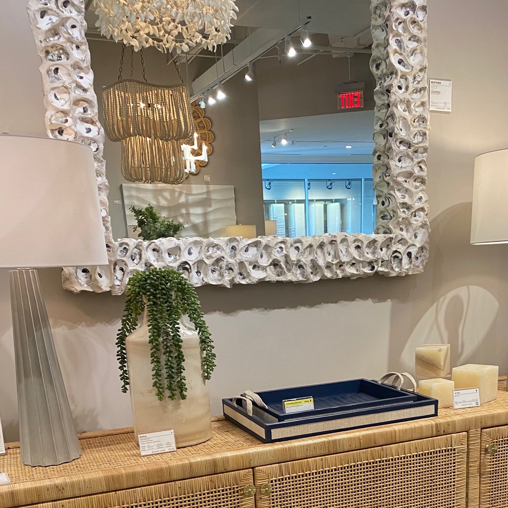 made goods Buford large mirror showroom