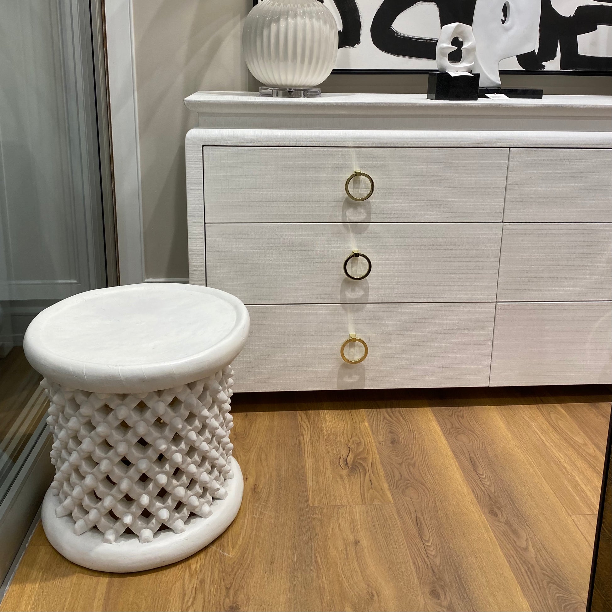 bungalow 5 kano side table white