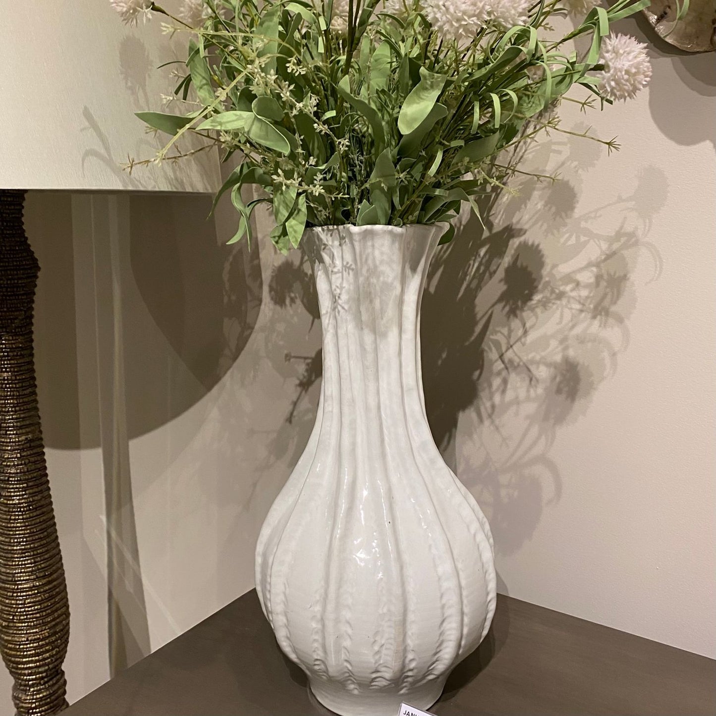 made goods janus vase white