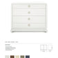 Bungalow 5 Ming Large 4 Drawer Chest White Tearsheet
