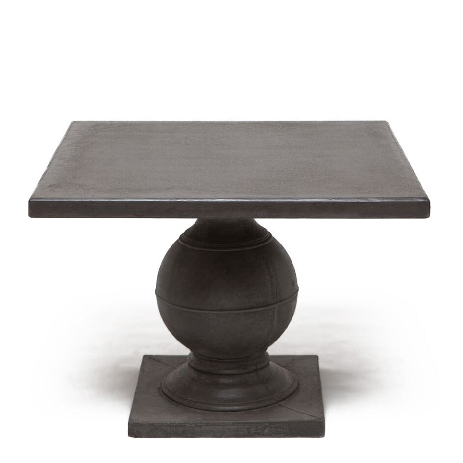 Made Goods Cyril Square Dining Table Aged Gray
