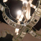made goods fiona lantern hanging pendant light Mirrored Hanging Light lighting detail