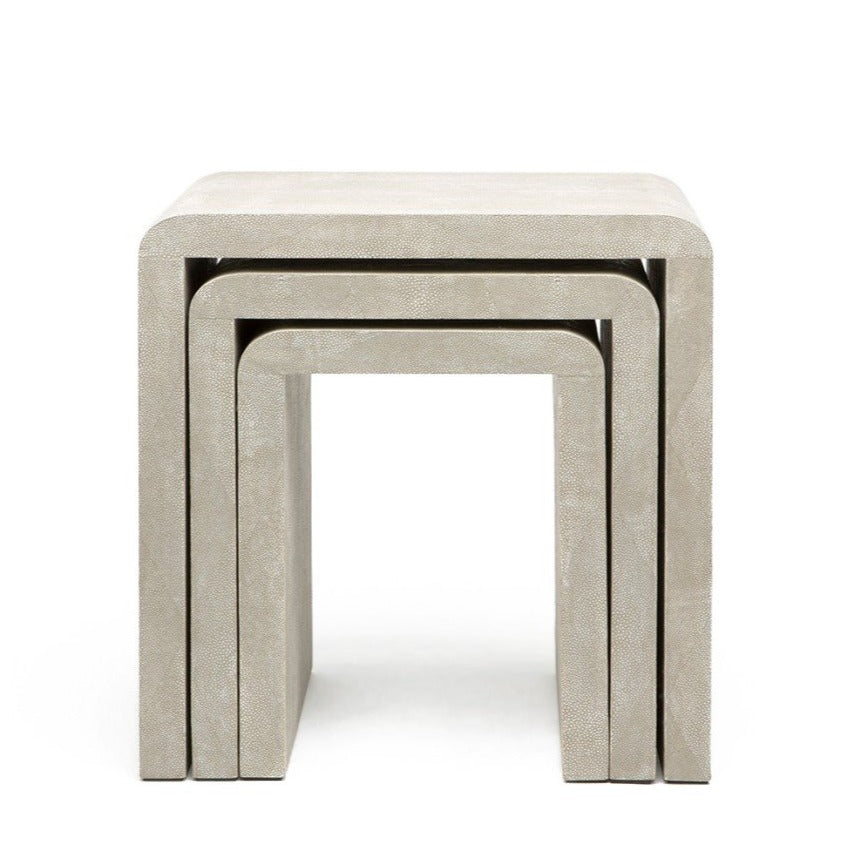 Made Goods Harlow Nesting Tables Sand