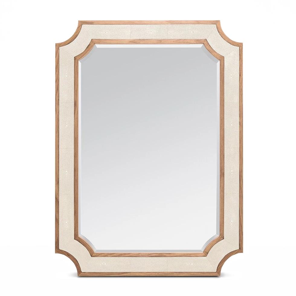Made Goods James Mirror Ivory rectangle mirror