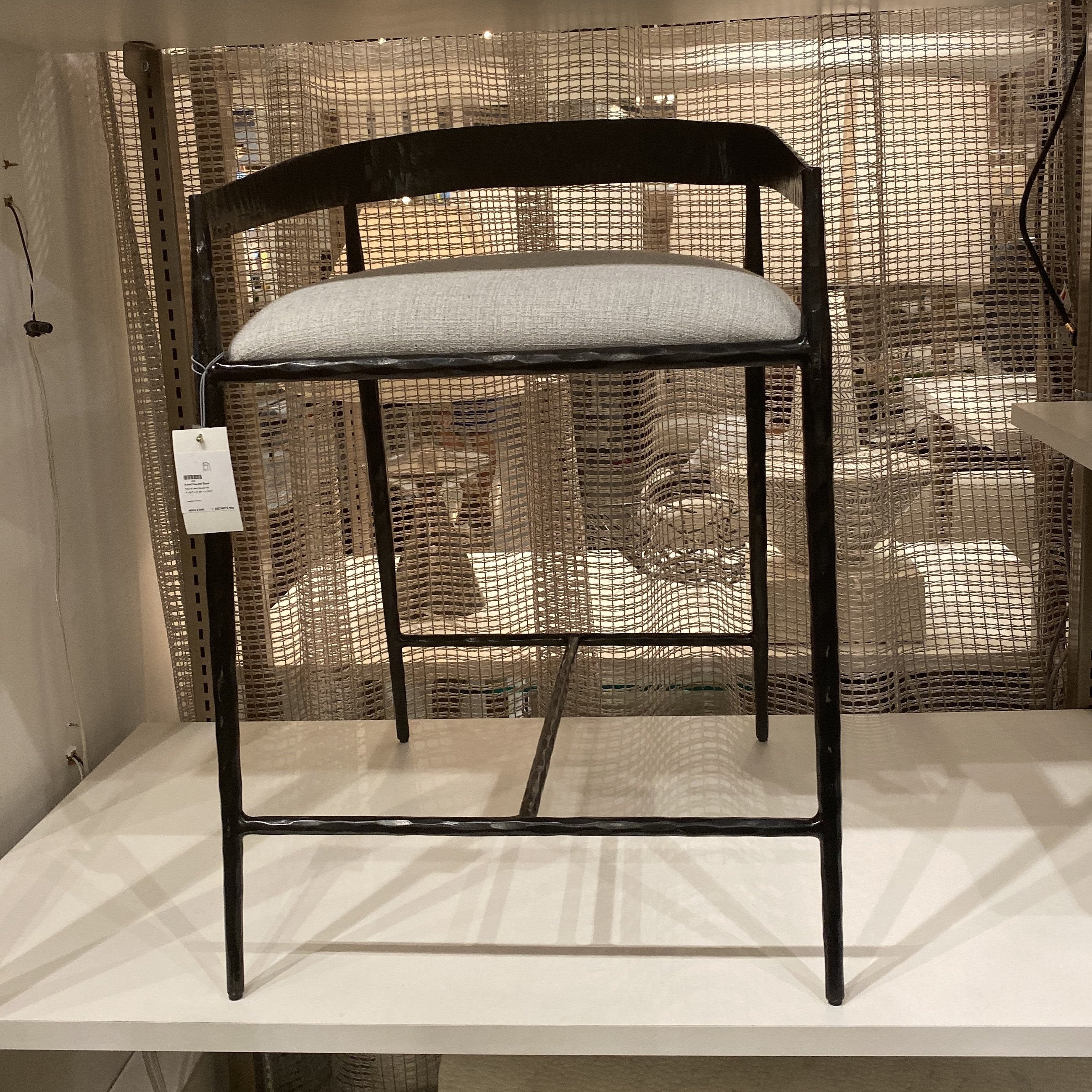 Arteriors ansel outlet counter stool