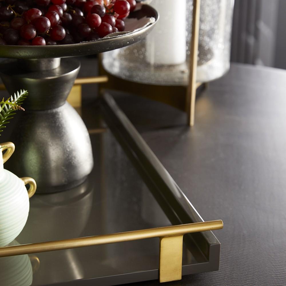arteriors archer tray styled