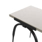 arteriors bahati accent table top angle