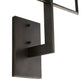 arteriors blade sconce aged bronze wall mount