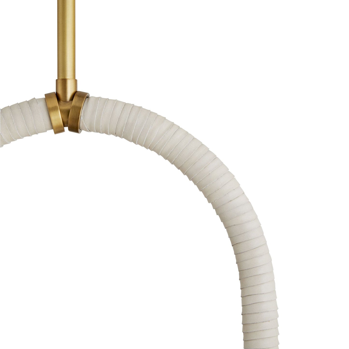 arteriors harrison linear chandelier antique brass frame