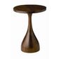 Arteriors Home Darby Accent Table Wood Round Teardrop