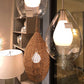 arteriors home evers pendant styled in room