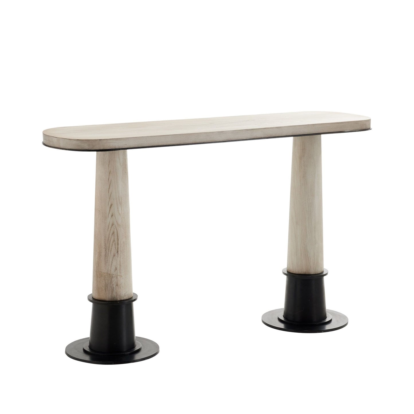arteriors home kamile console front angle view