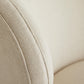arteriors home kitts chair flax linen cushion