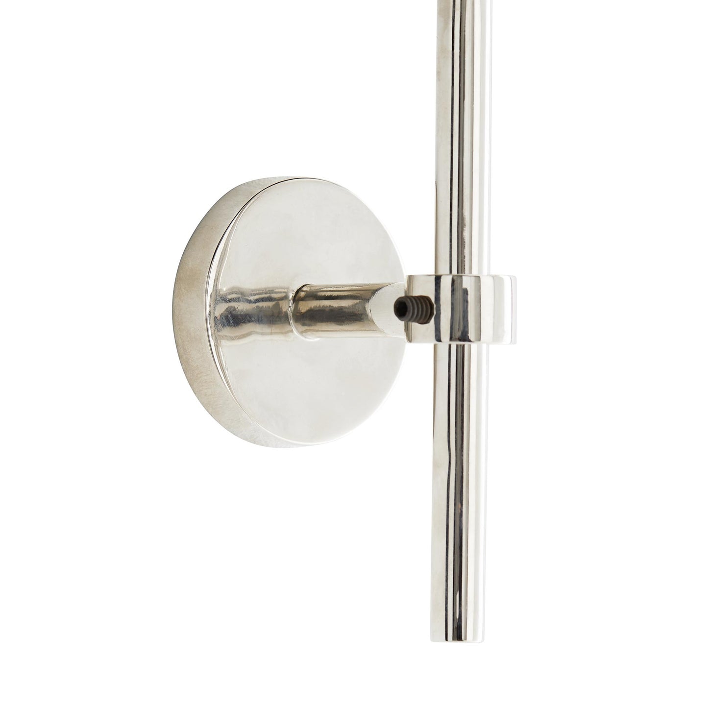 arteriors home madden mirror polished nickel wall
