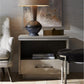 arteriors home mallory side table styled