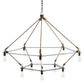 Arteriors Home McIntyre Two Tiered Chandelier Iron Rope