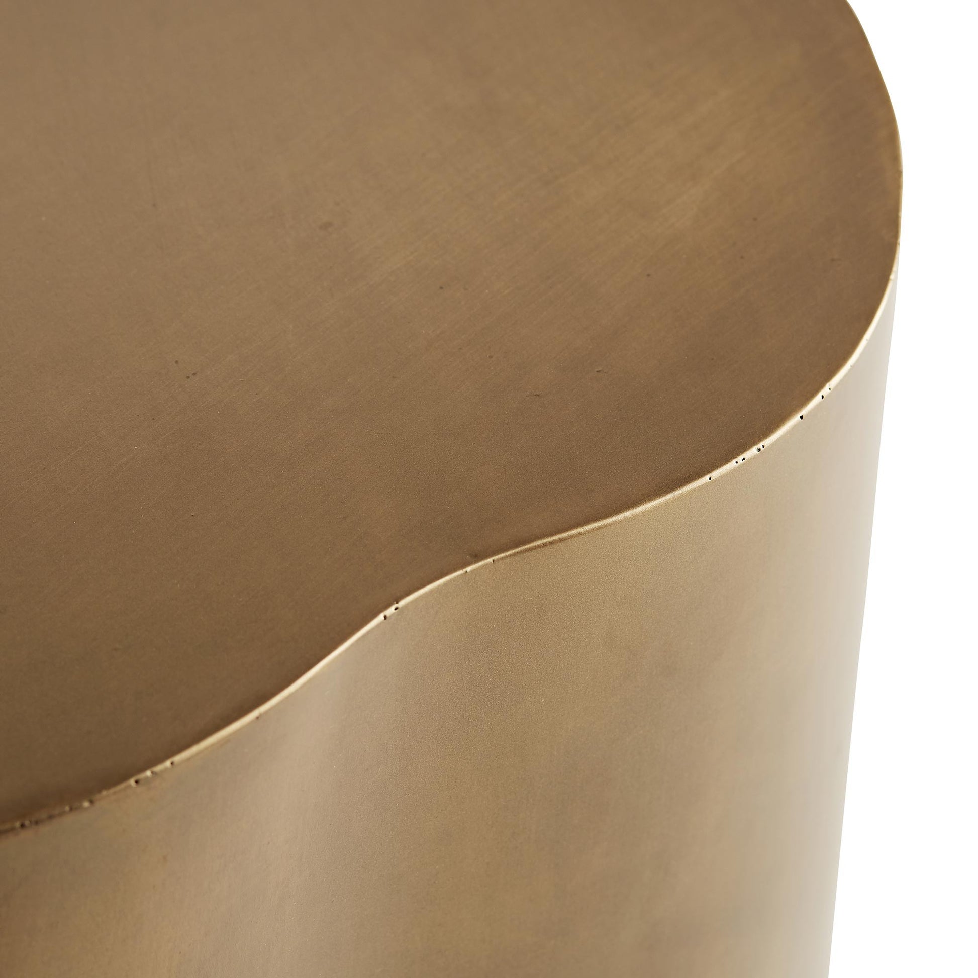 arteriors home meadow cocktail table brass trim