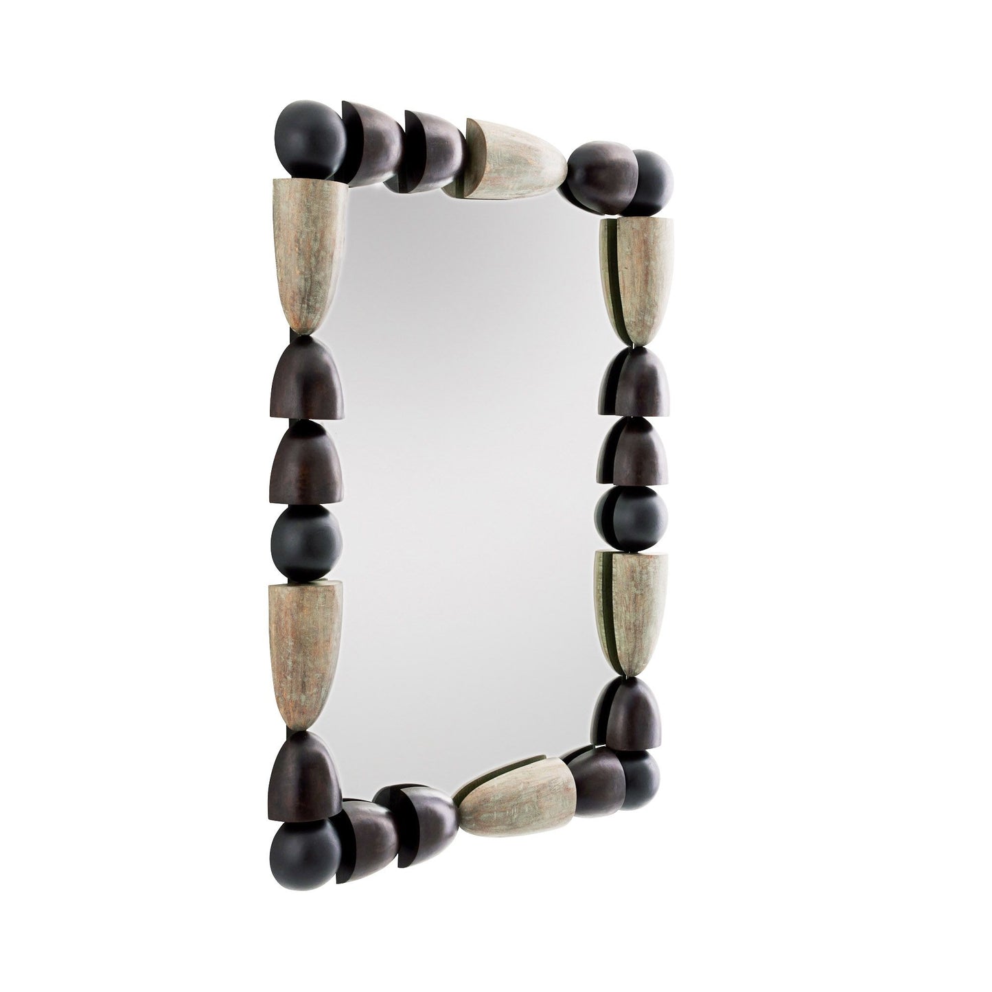 arteriors home montego mirror front angle view