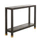arteriors home oswald console left angle detail