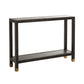 arteriors home oswald console front angle