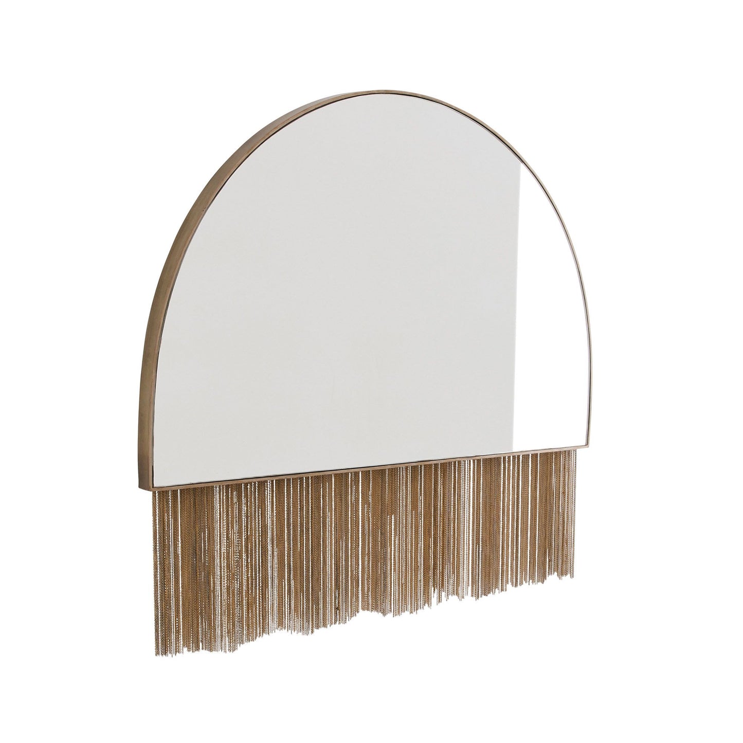 arteriors home ozzy mirror front angle view